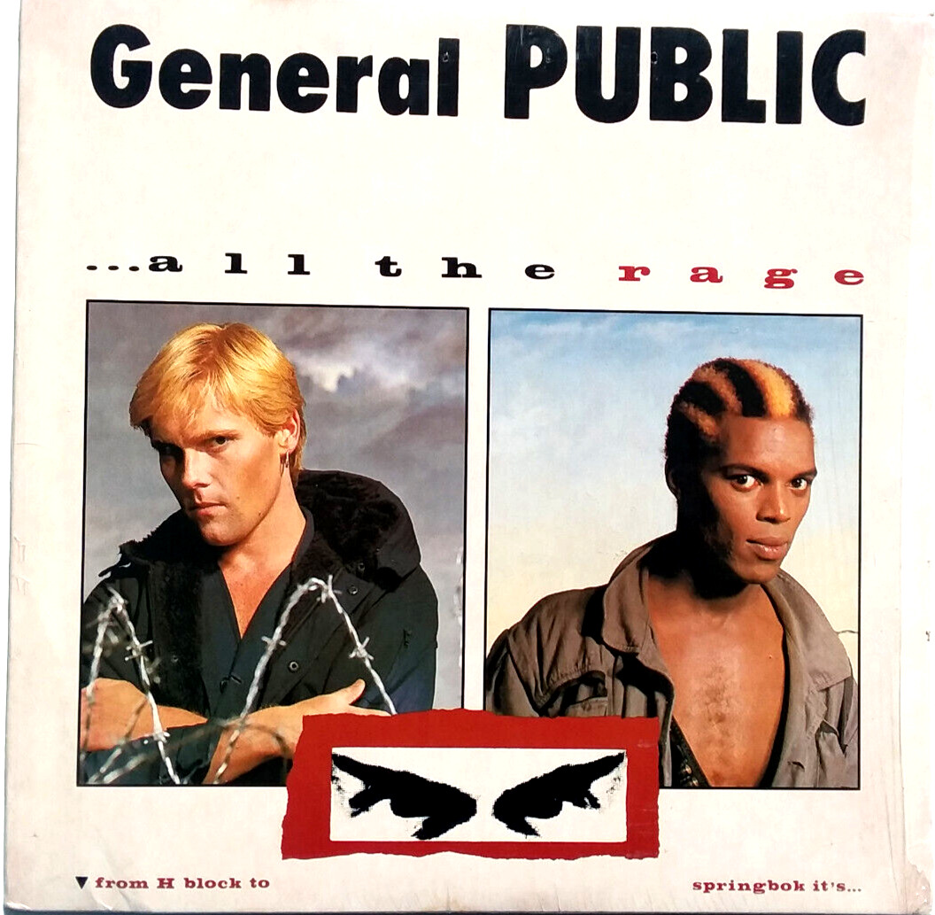 GENERAL PUBLIC -  All the Rage - Vinyl LP 1984 1st SP-70046 IRS Shrink Lyrics