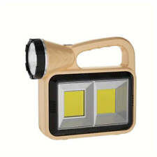 NNETM Antique Metal Finish Solar Outdoor Camping Light - COB Type picture