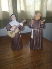 Omnia Optima Benedictine Guitar Playing Nun and Friar Bells picture