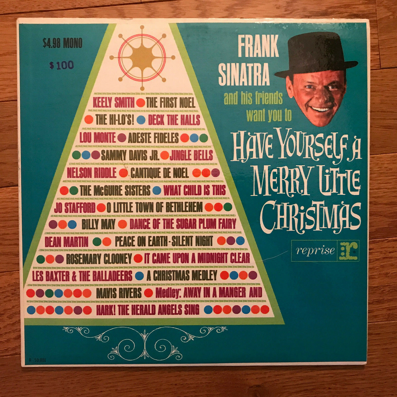Frank Sinatra - Have Yourself a Merry Little Christmas LP Reprise 1963 Press VG+