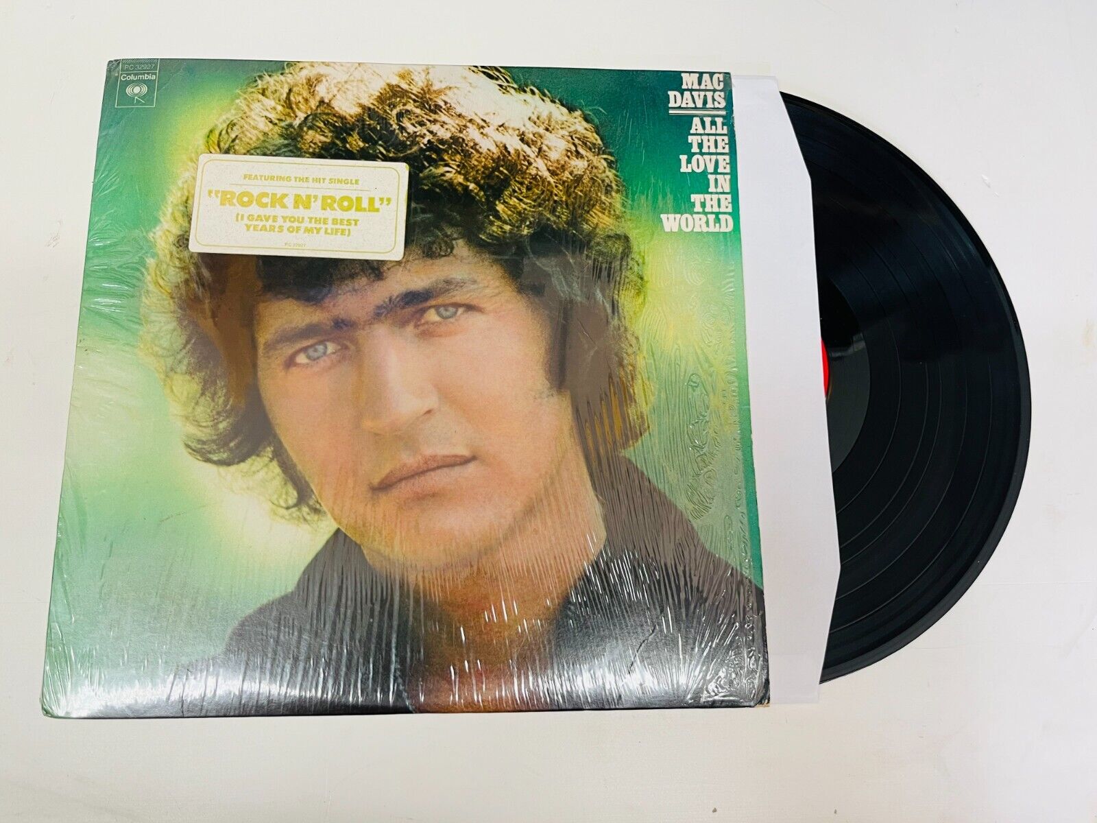 MAC DAVIS All The Love In The World COUNTRY LP Vinyl Record 12\