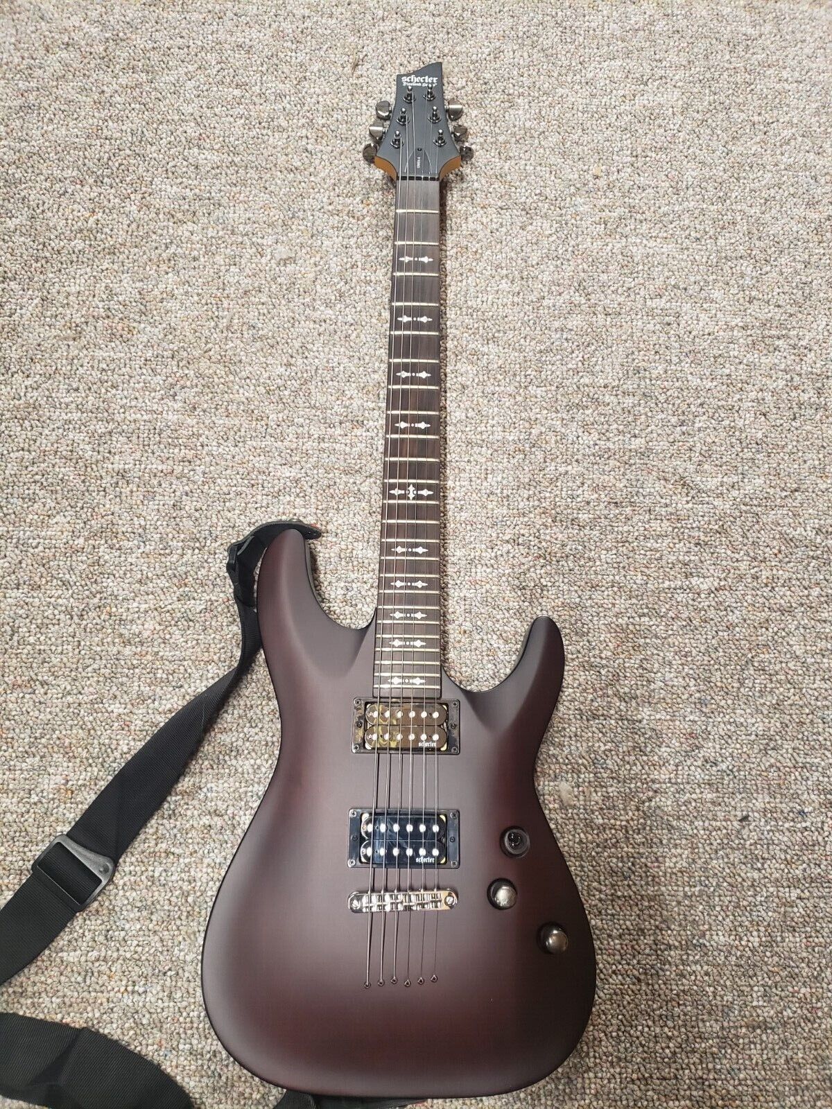 Schecter Omen Extreme-6 Electric Guitar Walnut Satin (Used a few times only)