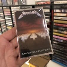 METALLICA Cassette Tape MASTER OF PUPPETS 1994 E/M VENTURES Reissue NOS SEALED picture