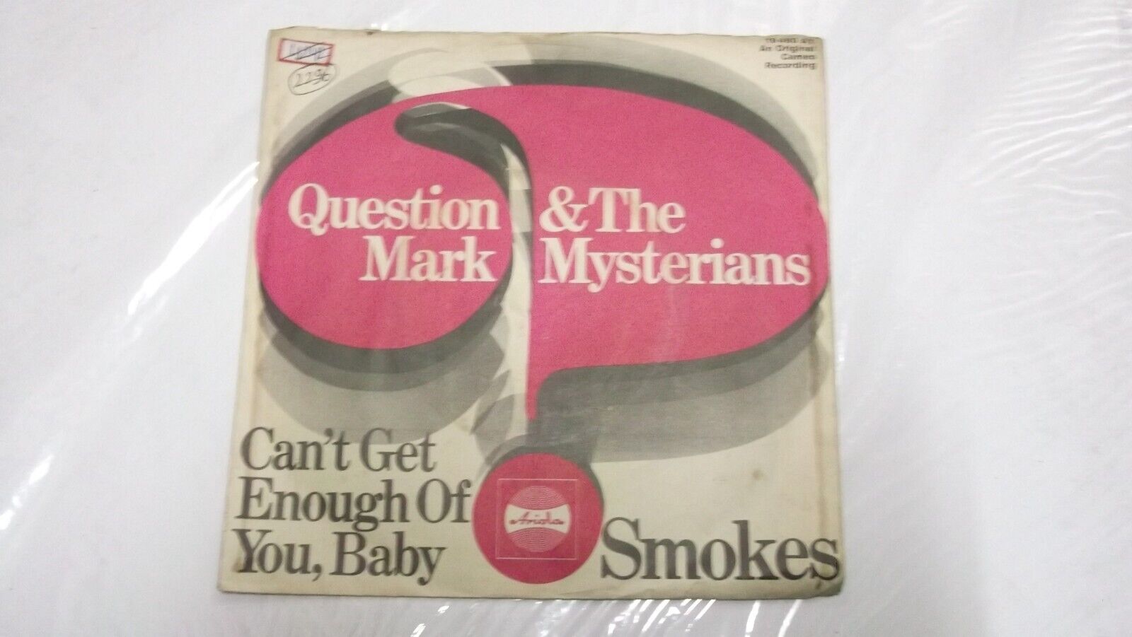 QUESTION MARK AND THE MYSTERIANS 19 460  RARE SINGLE 7\