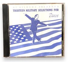 Al Gilbert Presents Thirteen Military Selections For Dance Audio CD Music March picture