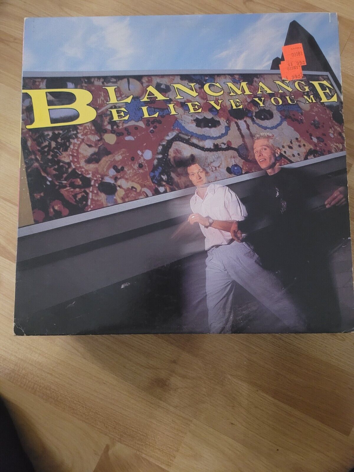 Blancmange - Believe You Me - Sire Records - Vinyl LP
