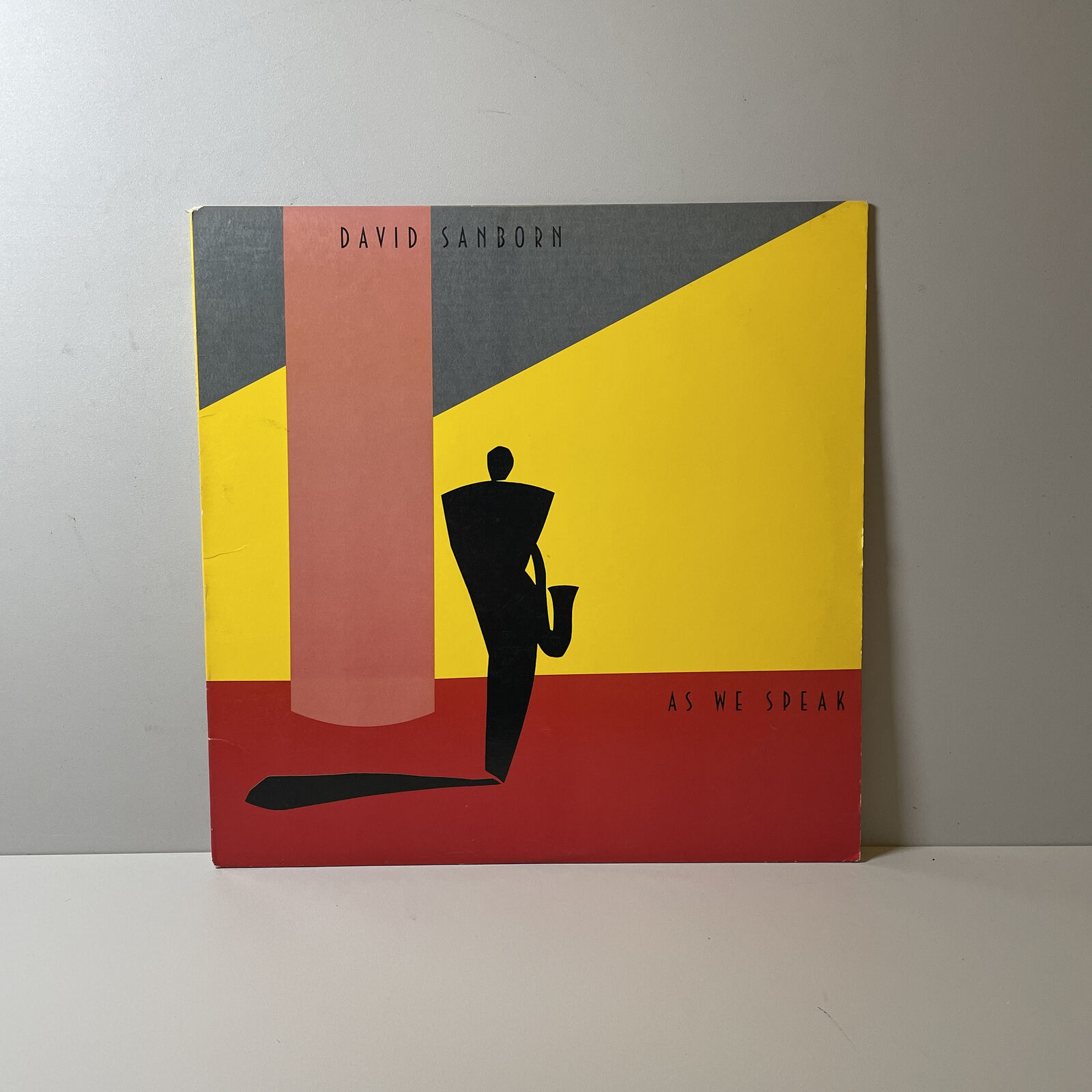 David Sanborn - As We Speak - Vinyl LP Record - 1982