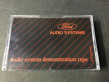 VINTAGE 1987 FORD AUDIO SYSTEM DEMONSTRATION CASSETTE TAPE picture