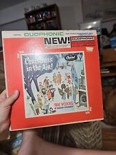 CHRISTMAS IN THE AIR FIRST PRESS VINYL LP RECORD VOICES OF WALTER SCHUMANN - au picture