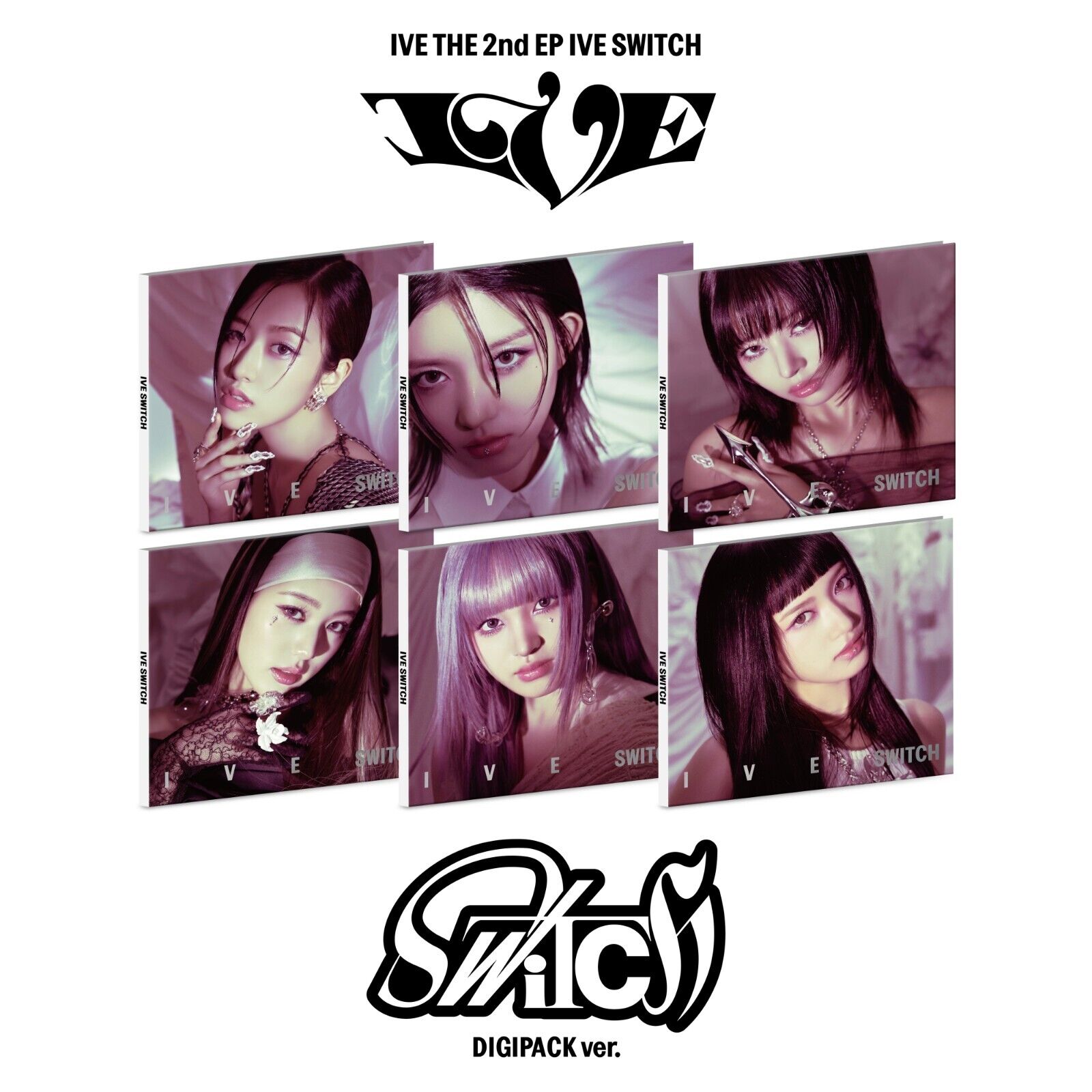 IVE [IVE SWITCH] 2nd EP Album (DIGIPACK Ver.) STARSHIP Square POB