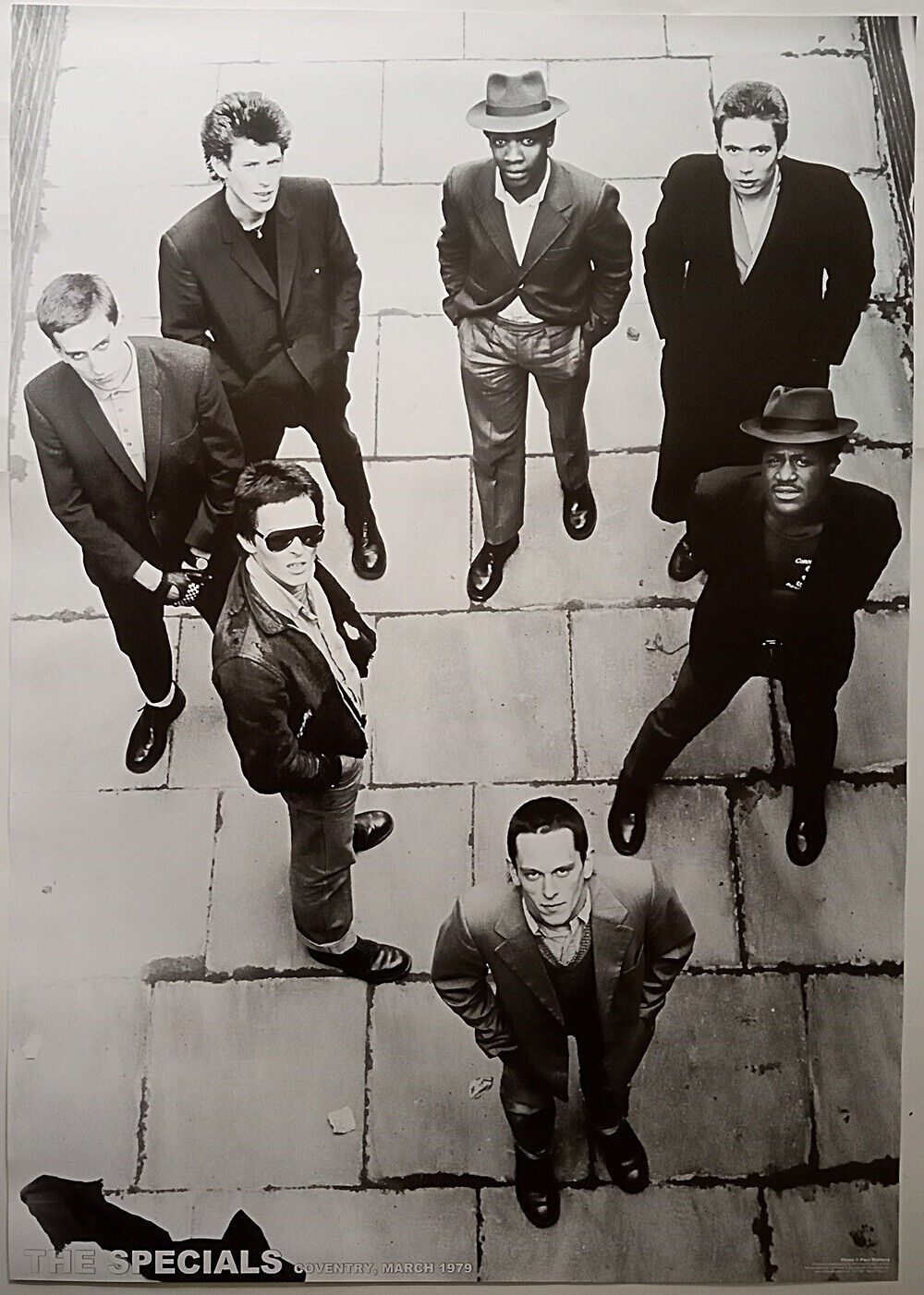 THE SPECIALS Poster Terry Hall Two Tone Ska Coventry March 1979