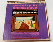 RARE 7-1/2ips Stan Kenton  Artistry In Bossa Nova Reel to Reel Tested picture