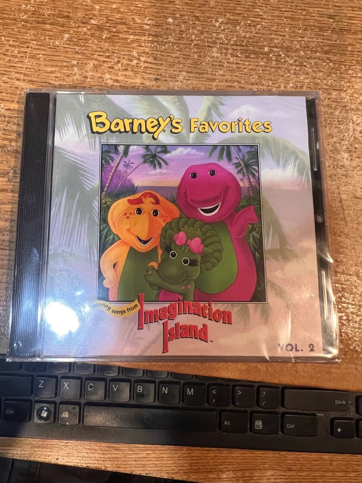 Barney\'s Favorites, Vol. 2 Imagination Island (CD, 1994, EMI Records) 