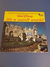 1964 Disneyland RECORDS 3925 NARRATION ITS A SMALL WORLD  COLOR BOOK Vinyl VG picture