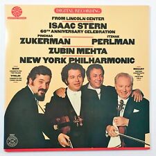 Isaac Stern PROMO 45 LP 60th Anniversary  US Pressing CBS 36692 picture