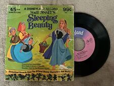 Vintage 1975 Walt Disney Sleeping Beauty Vinyl Record 613, 45 RPM picture
