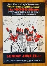 American Legion Drum & Bugle Corps Contest Program West New York NJ 1948 picture