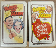 The Burns and Allen Show Volume 1 & 2  - 9 Hours on 6 Cassettes - Radio Spirits picture