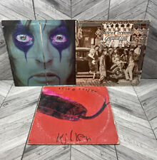 3 Vintage Alice Cooper LP Vinyl Records Killer Greatest Hits From The Inside picture