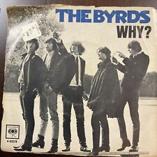 THE BYRDS EIGHT MILES HIGH & WHY? Picture Sleeve~A Top Copy CROSBY picture