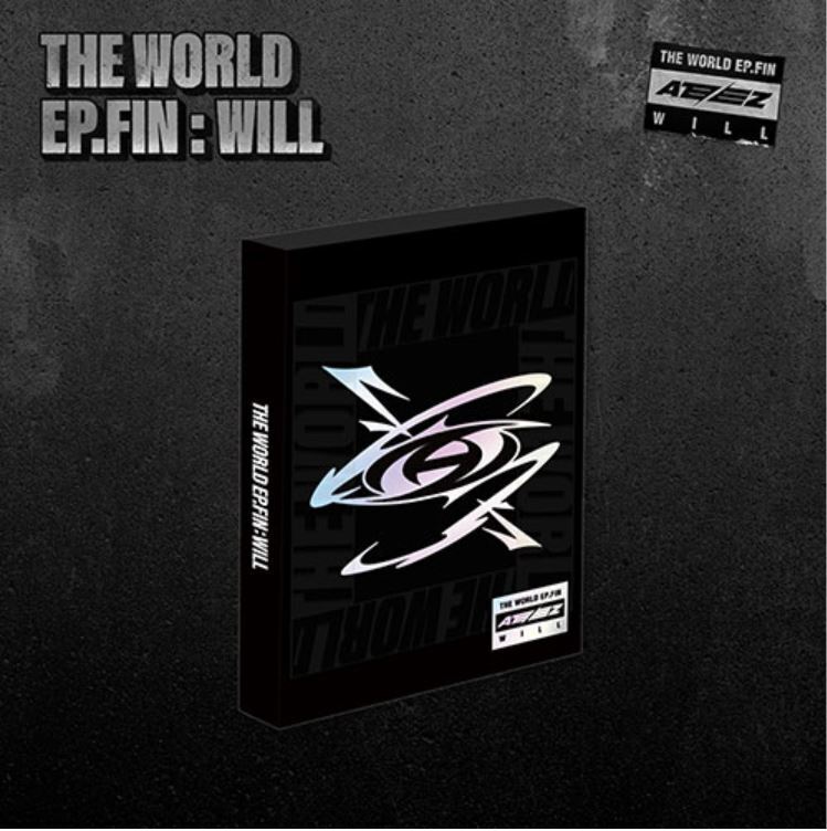 K-POP ATEEZ Album [THE WORLD EP.FIN : WILL] (PLATFORM) [QR CARD+CASE]-Select