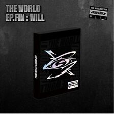 K-POP ATEEZ Album [THE WORLD EP.FIN : WILL] (PLATFORM) [QR CARD+CASE]-Select picture