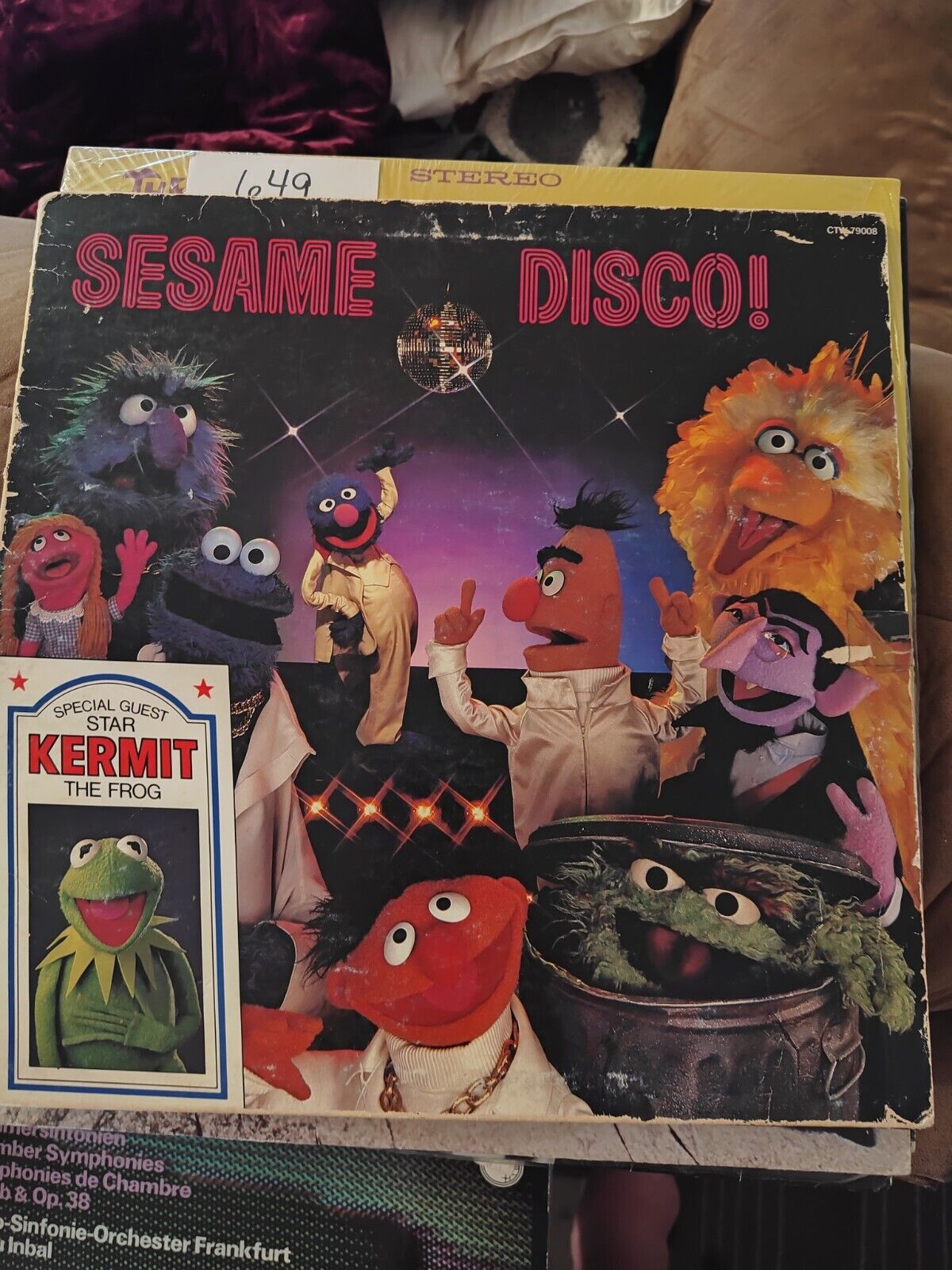 Vintage Sesame Street Record– Sesame Disco Gatefold Vinyl LP Various Artists 