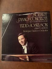 Mozart/Tedd Joselson- Mozart Piano Concerti 1982 TV-34780 Vinyl 12'' Vintage picture