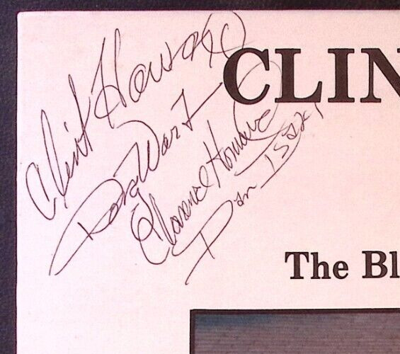 CLINT HOWARD WAY DOWN IN MY CABIN HOME AUTOGRAPHED   VINYL LP 117-87W