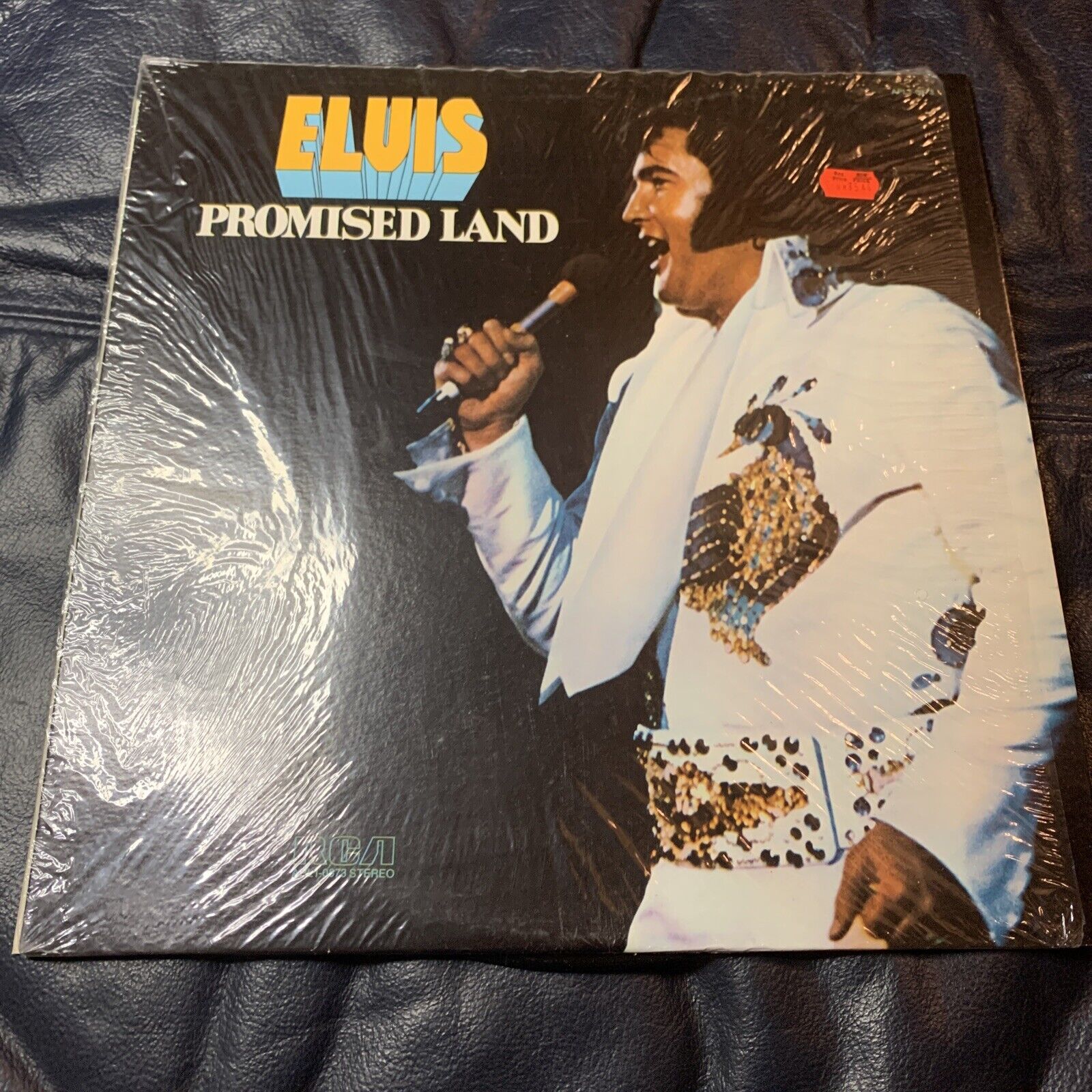 Elvis Presley Promised Land LP VG+ FIRST PRESS 1975 Engineer Signed
