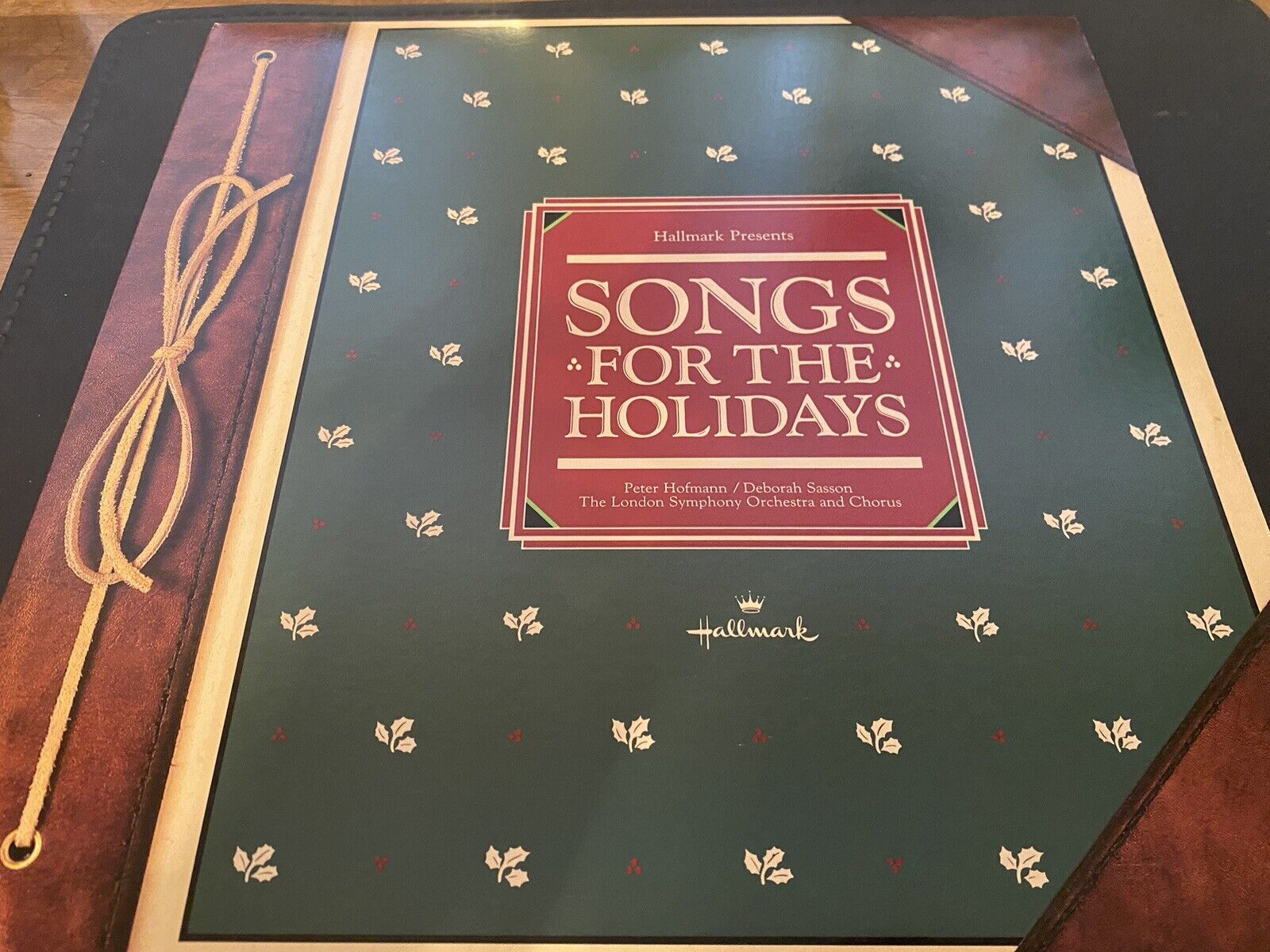 Peter Hofmann, Deborah Sasson – Hallmark Songs For The Holidays - 1987 LP VG