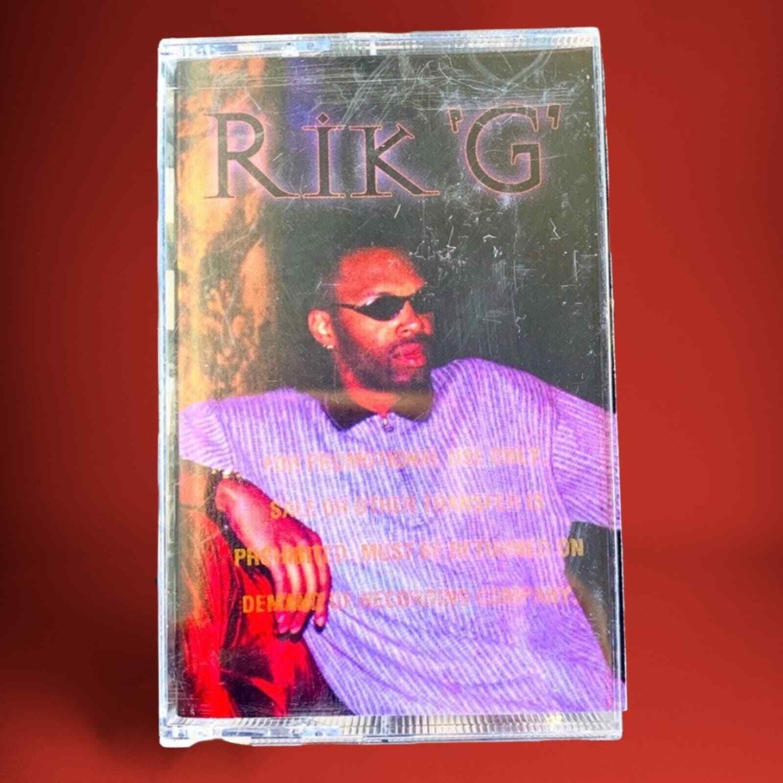 Vintage & Rare Rik G Promo Cassette