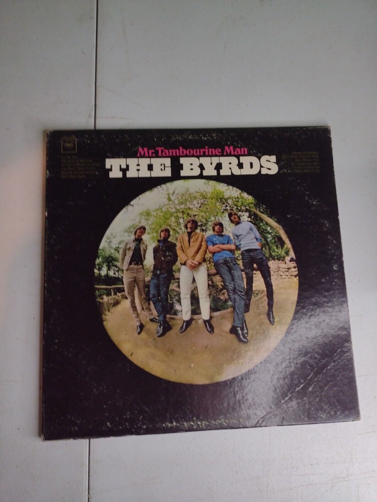 The Byrds MR. TAMBOURINE MAN Orig COLUNBIA LP 1965 GHF MONO