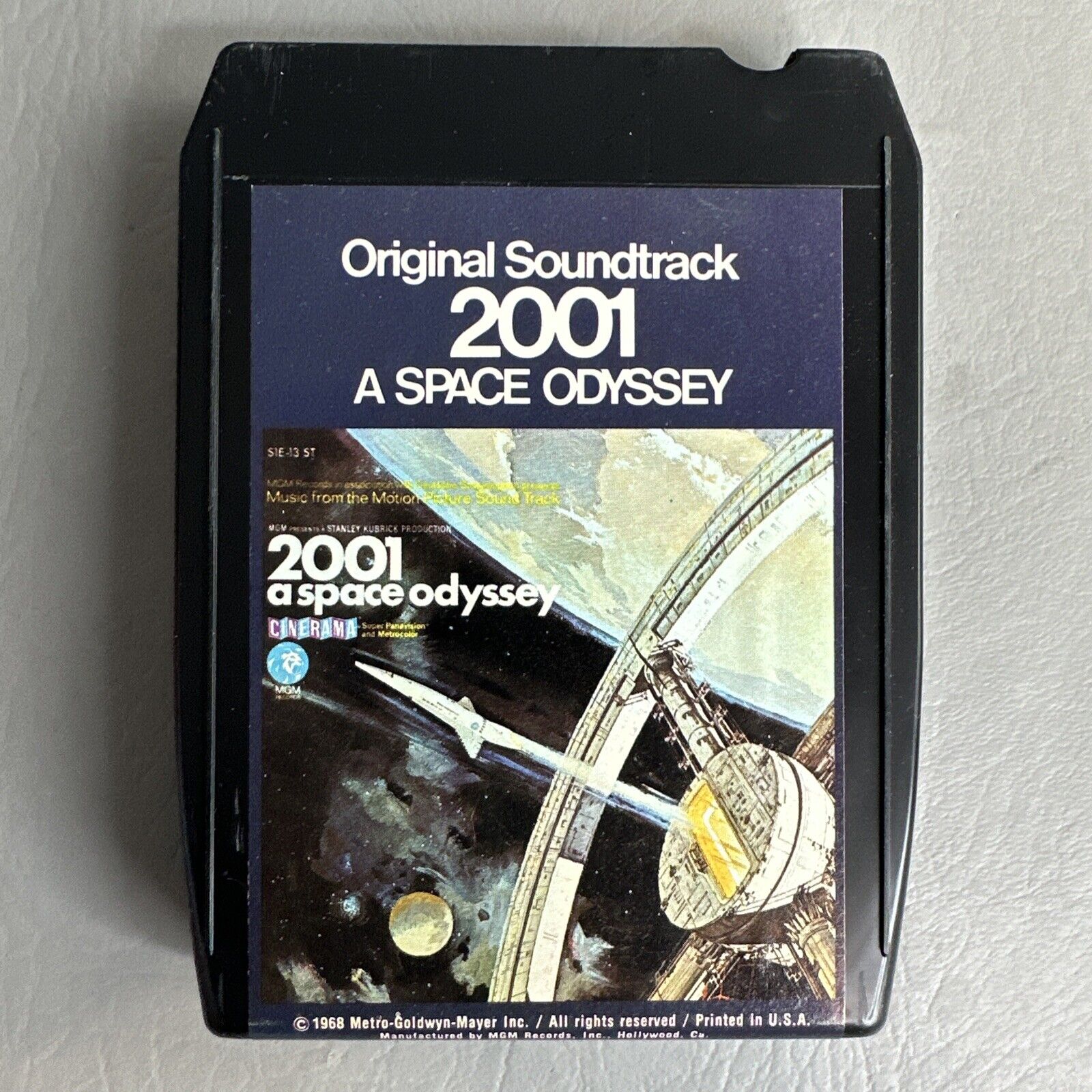 Vintage 8-Track 2001 A Space Odyssey Original Soundtrack 1968