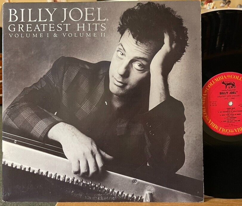 Billy Joel Greatest Hits Volume I & II Vinyl 2 LP Columbia C2 40121 1st Edition