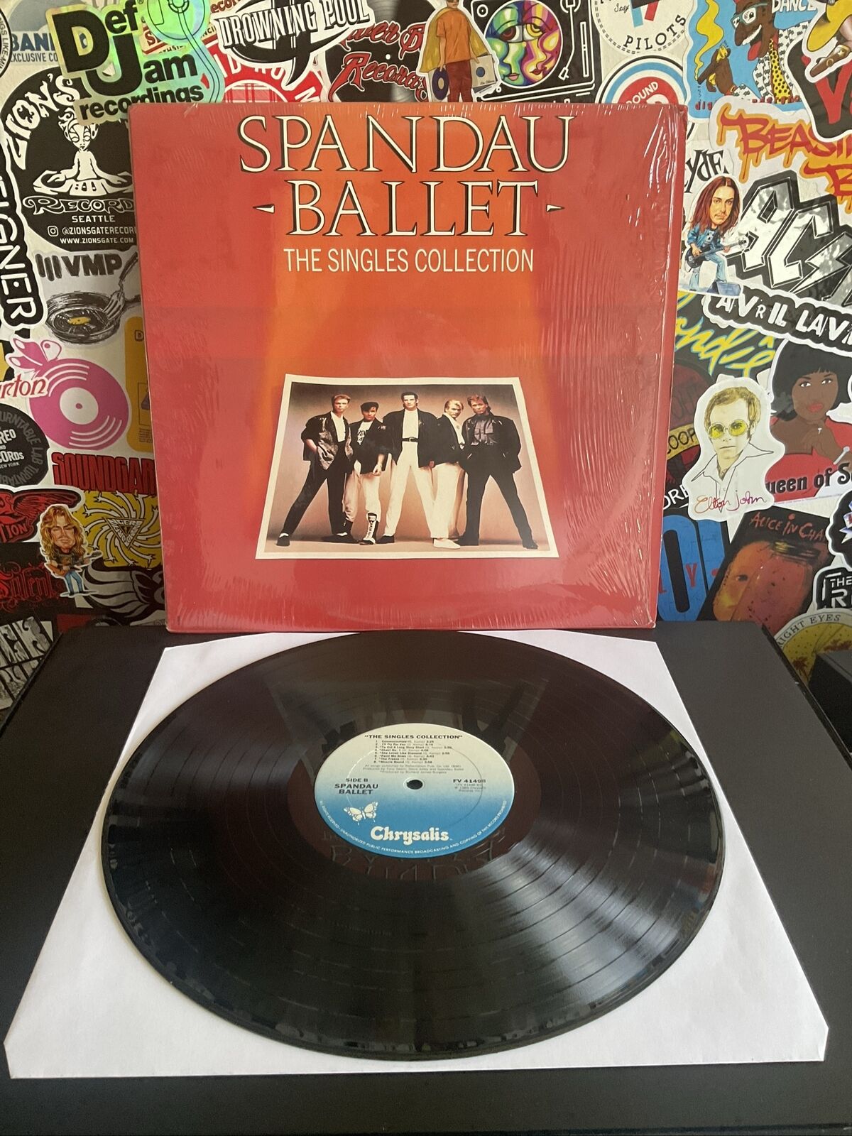 SPANDAU BALLET The Singles Collection VG+ VINYL IN SHRINK