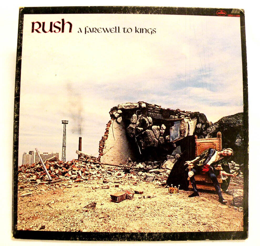 Vinyl Record: Rush - A Farewell to Kings, 12 inch 33 rpm LP Album