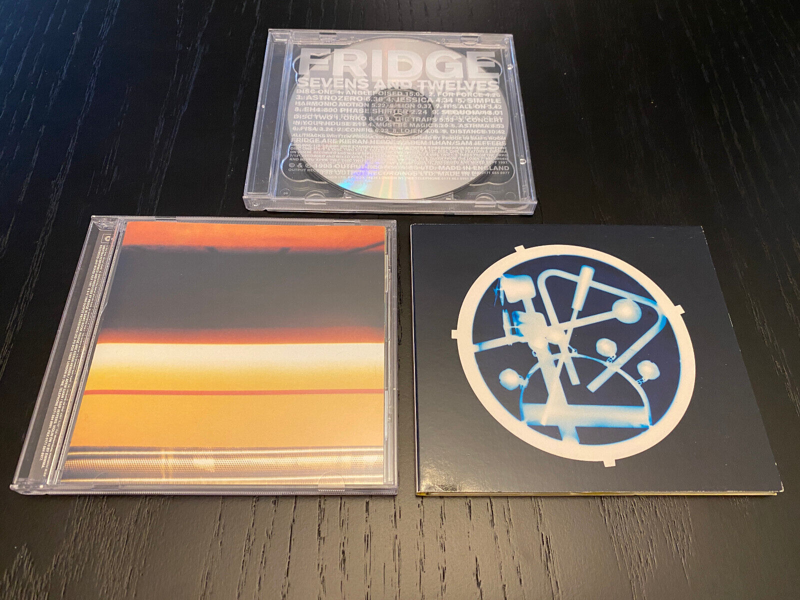 Fridge - Set of 3 Albums on CD - Sevens & Twelves (2xDiscs), Semaphore & The Sun