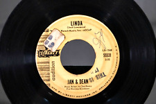 Jan & Dean AUDITION Record Liberty Records 55531 - Linda -When I Learn To Cry picture