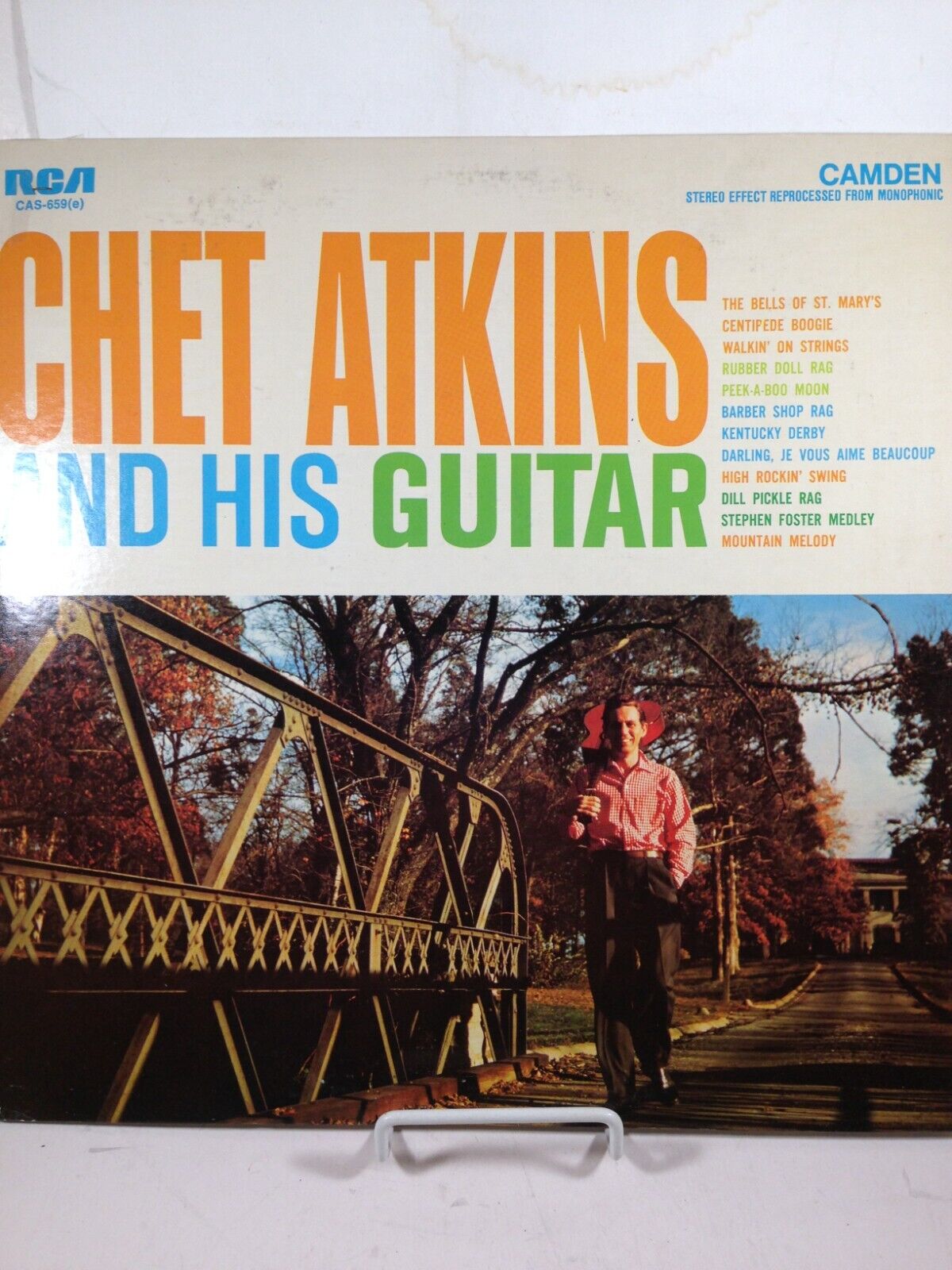 Vintage Vinyl LP Chet Atkins and His Guitar RC CAS-659e