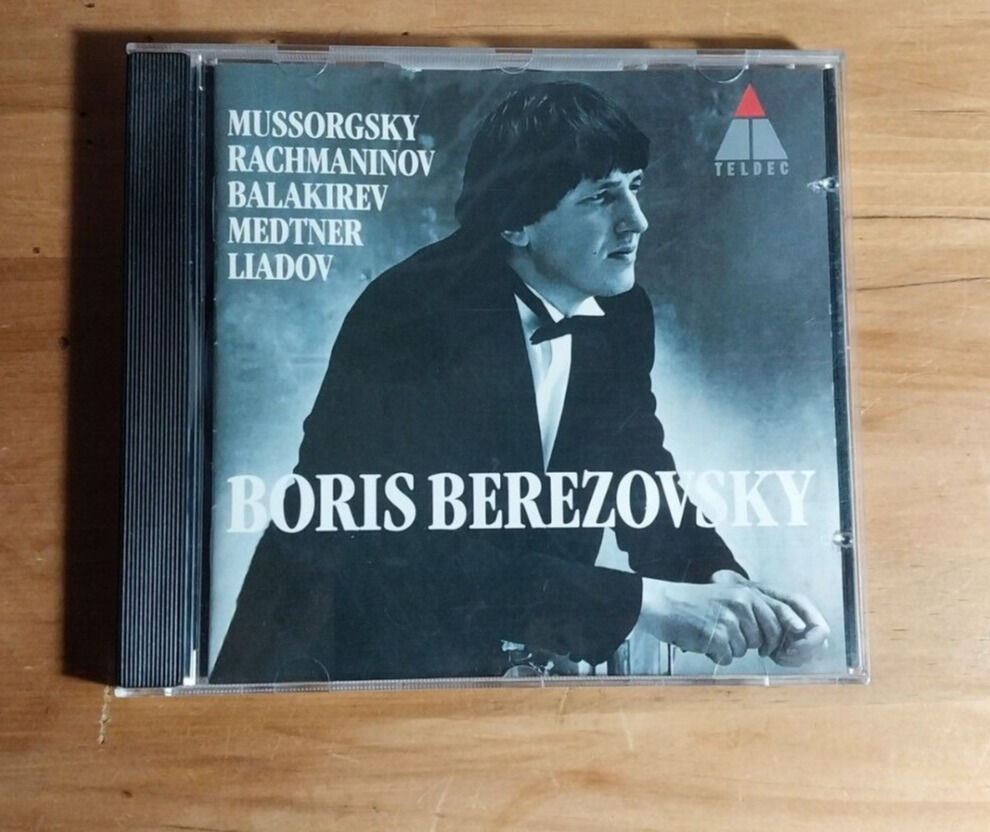 Boris Berezovsky CD Mussorgsky Liadov Medtner Balakirev Rachmaninov Piano Rare