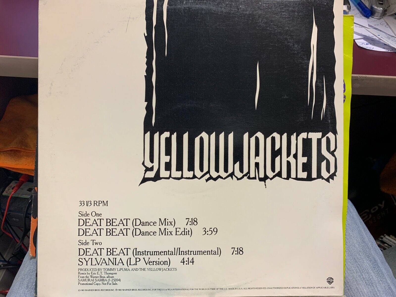 YELLOWJACKETS DEAT BEAT / Sylvania 12\