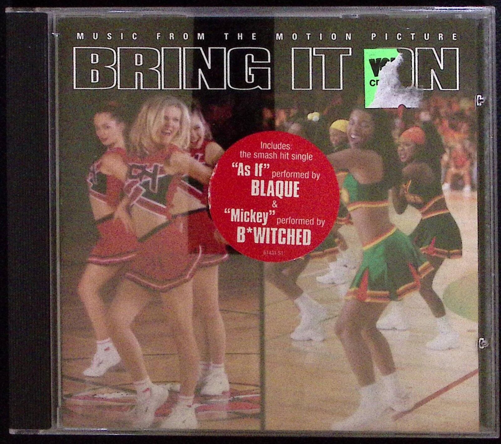 BRING IT ON MUSIC FROM THE MOTION PICTURE SOUNDTRACK BLAQUE B*WITCHED MORE CD556