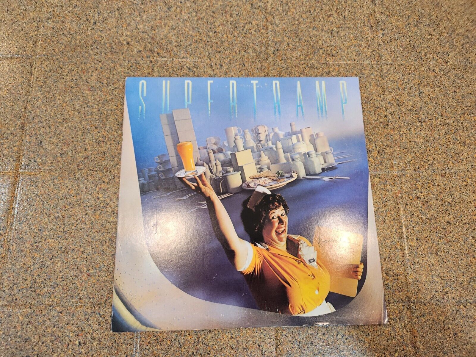 Vintage 1979 Supertramp - Breakfast in America LP  (SP-3708) A&M Records