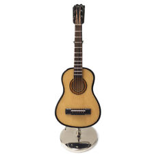 Sky New Mini Guitar Classic Natural Finish Acoustic Miniature Guitar on Stand picture
