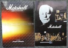 TWO Marshall Amplification Product Catalogues 2001 AND 2008  RARE - MINT   picture