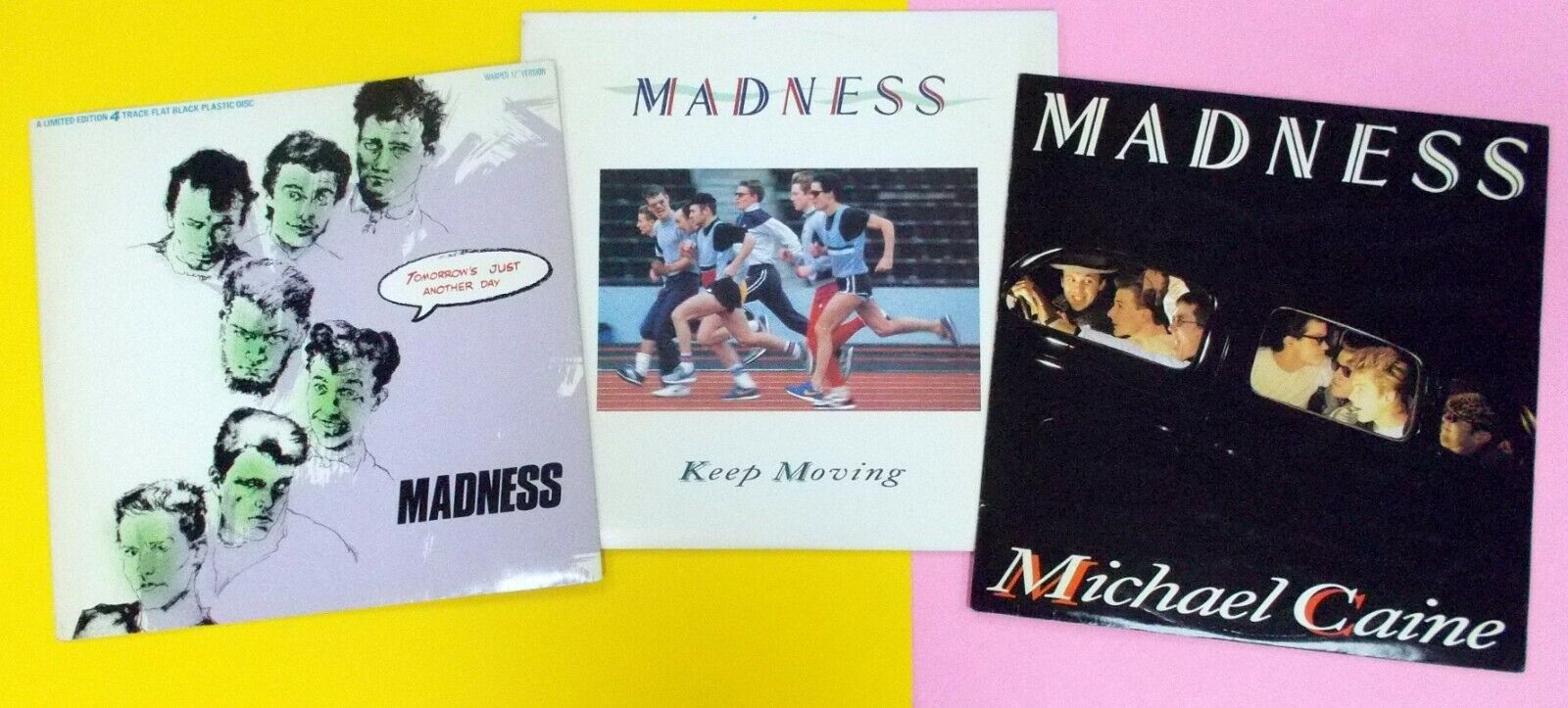 MADNESS x3 LP: Keep Moving (LP) & Michael Caine / Tomorrow\'s 12\