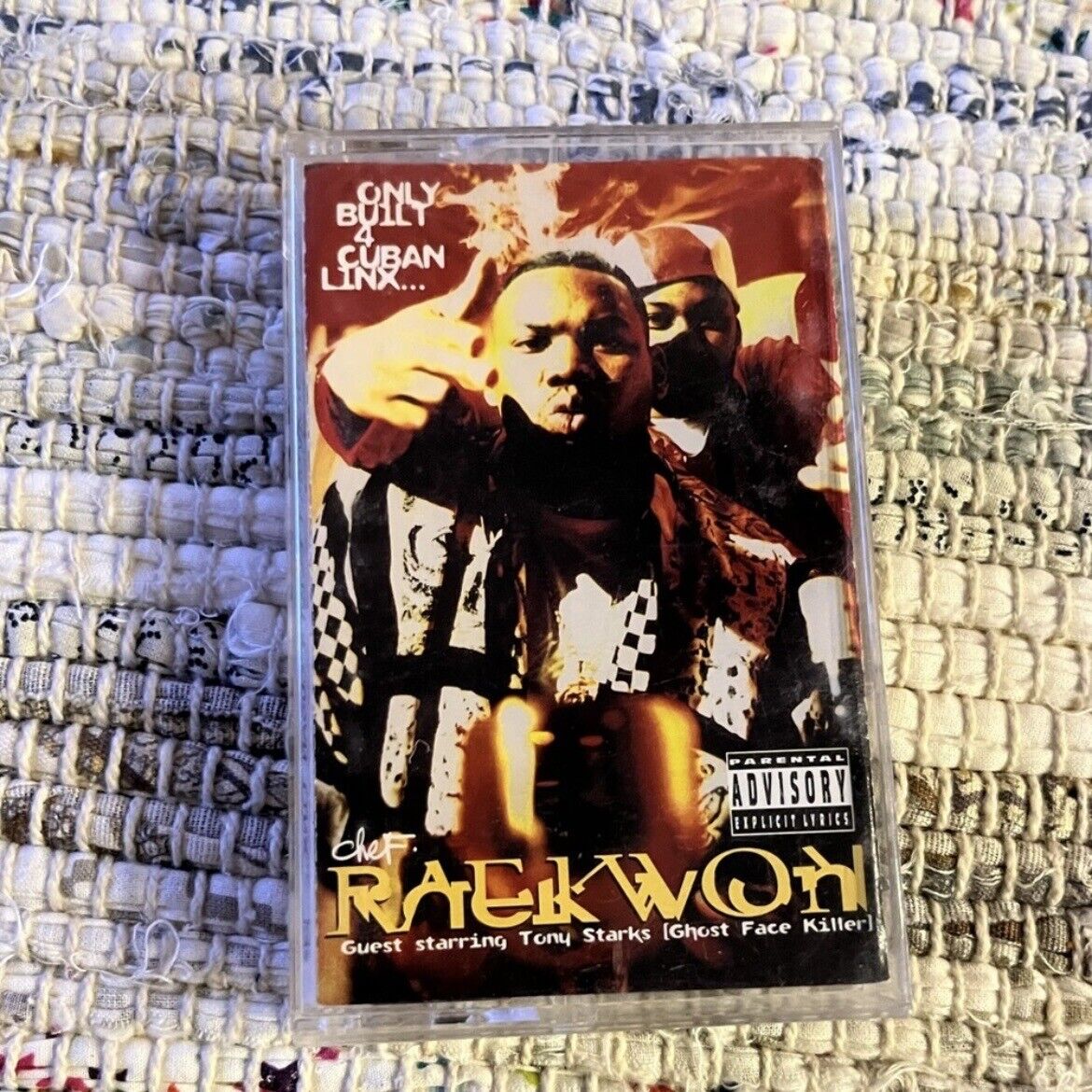 Raekwon Only Built 4 Cuban Linx Cassette Rare PURPLE Tape 1995 Rap Hip Hop Music