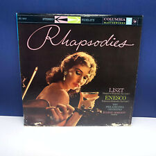 Record vinyl 33 RPM album cover sleeve vtg Hungarian rhapsodies liszt enesco picture
