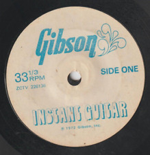 GIBSON Instant Guitar, Unknown Artist, 33 1/3 rpm 1972 picture